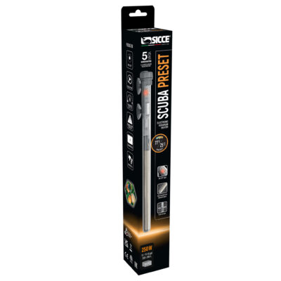 Sicce SCUBA Preset 250 Submersible Heater - 250 Watt