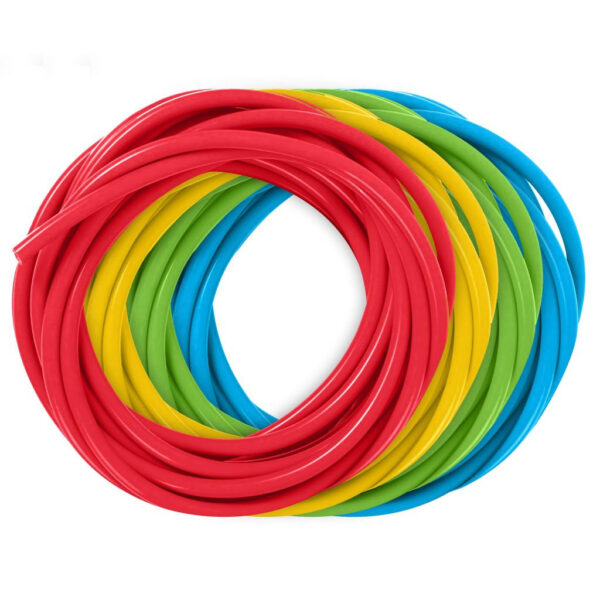 Simplicity Heavy-Duty Silicone Dosing Pump Tubing - Green/Red/Yellow Combo Pack - 10 Feet of Each