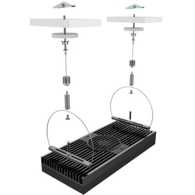 AI Single Module Hanging Kit - Black