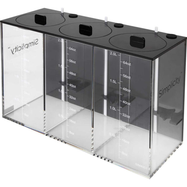 Simplicity 3 x 2L Dosing Container