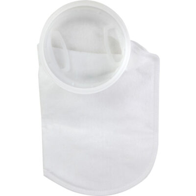 Simplicity 7" x 16" 200 Micron Filter Sock w/ Plastic Ring - Single