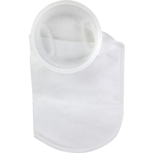 Simplicity 7" x 16" 200 Micron Filter Sock w/ Plastic Ring - Bulk Pack of 20