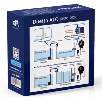 XP Aqua Duetto 2 Dual-Sensor Auto Top Off System 16 xp aqua duetto 2 dual sensor auto top off system box back 70469
