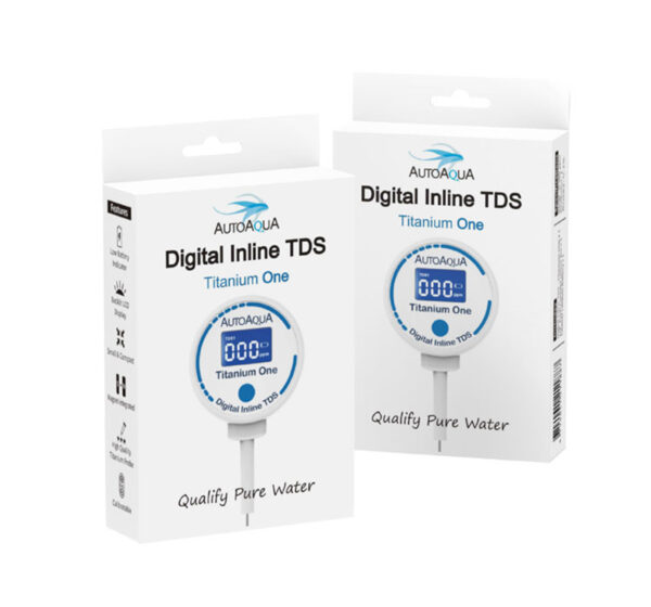 AutoAqua Digital Inline TDS - Titanium One