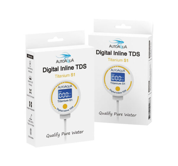 AutoAqua Digital Inline TDS - Titanium S1