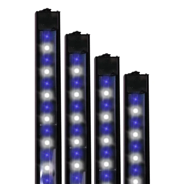 Reef Brite 36" 50-50 Blue & White XHO LED Strip Light - Black - 29W