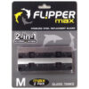 Flipper Max Stainless Steel Replacement Blades for Glass Tanks - 2-Pack