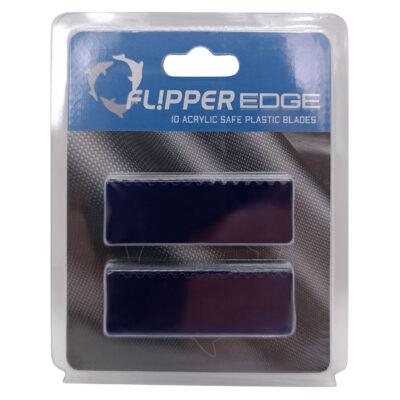 Flipper Edge Standard ABS Plastic Replacement Blade for Acrylic Tanks - 10-Pack
