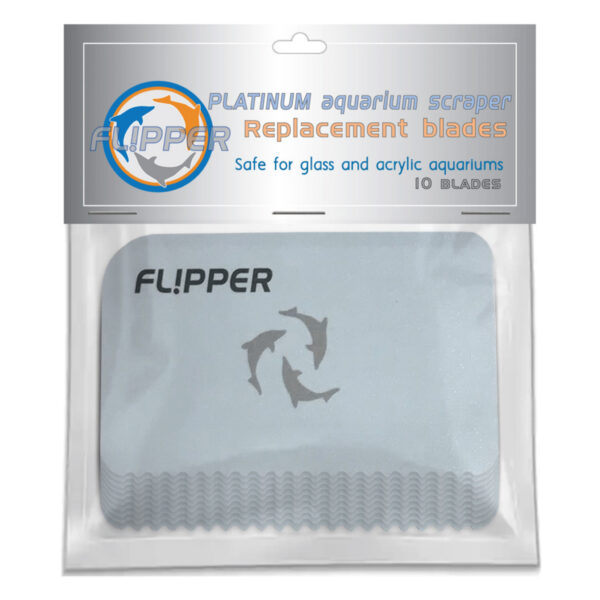 Flipper Platinum Scraper Plastic Replacement Cards - 10-Pack