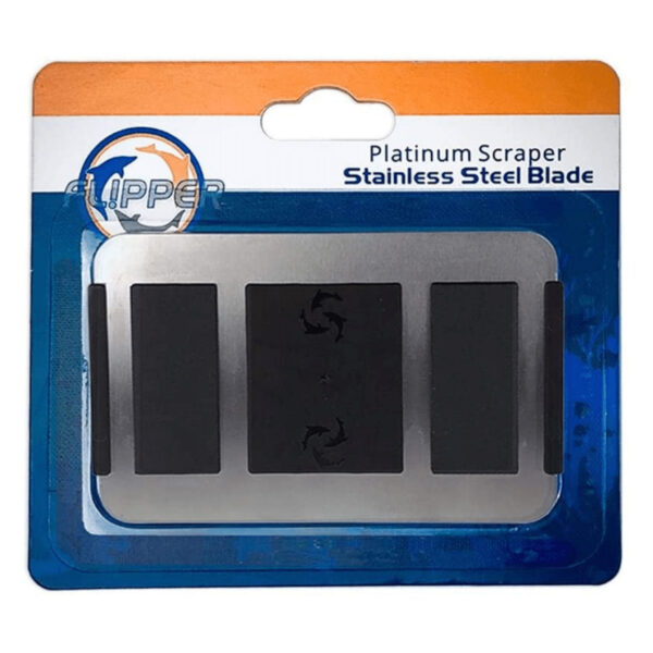 Flipper Platinum Scraper Stainless Steel Replacement Blade - Single