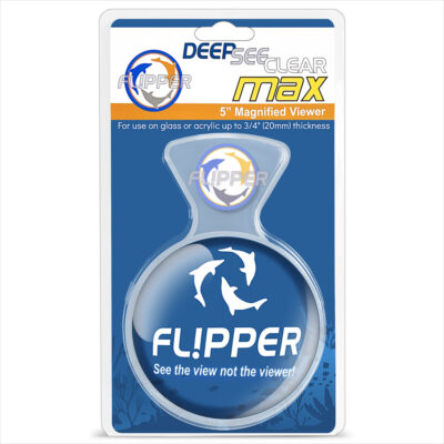 Flipper DeepSee Viewer Max - 5" Magnetic Magnifying Glass - Clear