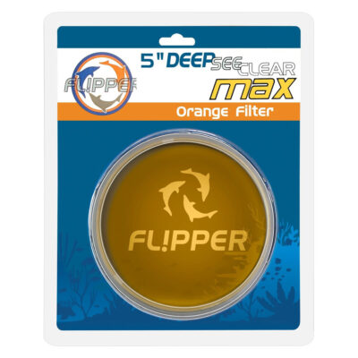 Flipper DeepSee Orange Lens Filter - 4" - Clear